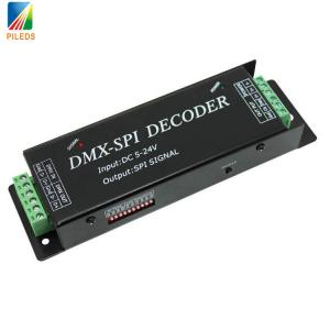 DC5v 24v Dmx To Spi Pixel Decoder 3 Pin For Rgb LED Strip control