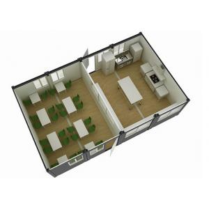 Sound Insulation Shipping Container Classrooms , Detachable Prefab Shipping Container