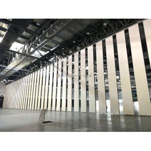China Aluminum Track Moveable Wall Partition for Soundproofing Up To 43-50dB in Commercial Spaces wholesale