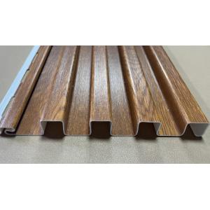 China CE UPVC Soffit Board Plastic Rectangle Polyvinyl Chloride With 2.5m Length supplier