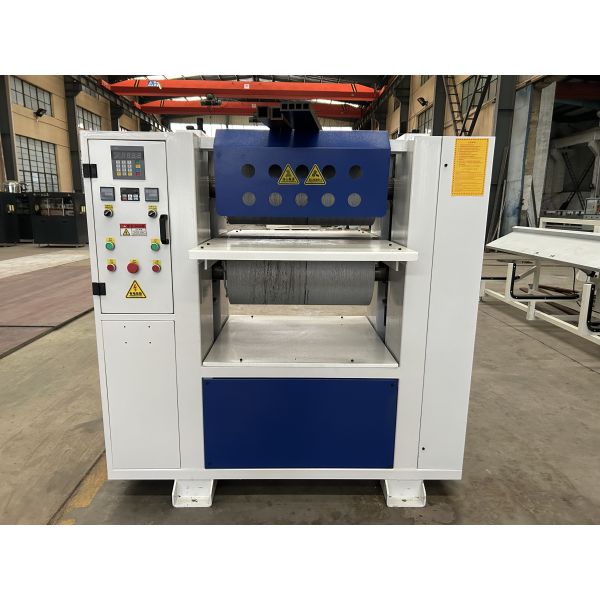 Wood Plastic Decking Door Composite Lamination Making Machine / Embossing Machine