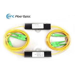 China Single Mode Fiber Optic Cable Splitter 1310nm 1550nm Dual Window Coupler supplier