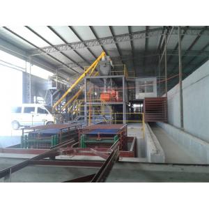 Hydraulic Switch  Fiber Cement Wall Panel Making Machine High Degree Automation