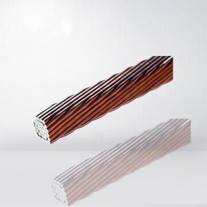 China Enamelled Copper Litz Wire Copper Magnet Wire Temperature 130 - 220 High Cut Through supplier