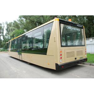 China 4 Stroke Diesel Engine Airport Apron Bus , International Airport Coaches supplier