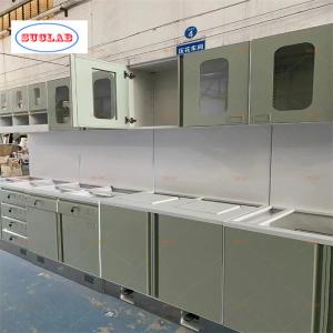 China Full Steel Medical Disposal Cupboard  Price with Three Section Slider supplier
