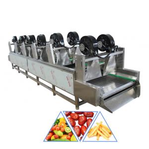 China automatic potato chips french fries drying machine fruit and vegetable drying machine supplier