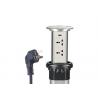 IP44 Waterproof Pop Up Counter Outlet , Kitchen Counter Pop Up Outlet