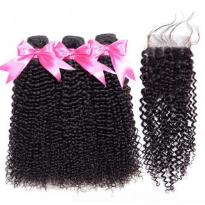 China Smooth Indian Human Hair Weave / Tight And Neat 18 Inch Hair Extensions on sale 