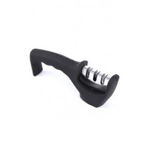 China Portable 3 Stage Household Knife Sharpener , Handheld Tungsten Carbide Sharpener supplier