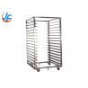 China RK Bakeware China Foodservice NSF Custom 800 600 Revent Oven Rack Stainess Steel Baking Rack Trolley Bread Food Trolley wholesale