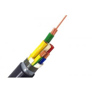 China 5 Core Power Cable Polyvinyl Chloride Insulated Metallic Armoured Optional Electric Cable supplier