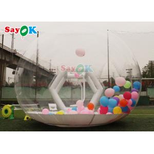 China Inflatable balloons bubble Dome Tent Transparent Bubble Family Wedding Party Bubble clear Room for Camping supplier