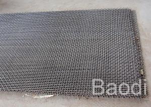 China Mining Plain Weave Crimped Mesh Galvanized Wire wholesale
