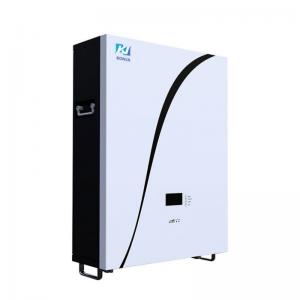 China KonJa 48V 200Ah 9.6kWh Deep Cycle Wall Mounted Solar Battery Home Solar Energy Storage System With Screen supplier