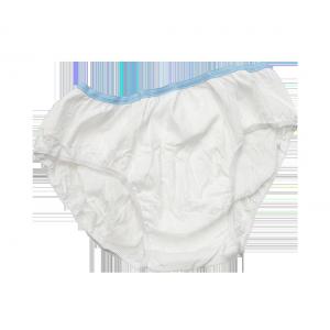 ODM Super Soft Breathable Cotton OEM Ladies Disposable Underwear For Spa
