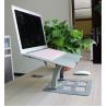 Silicone pad Height Adjustable Laptop Stand , 2-14.5cm computer desktop stands