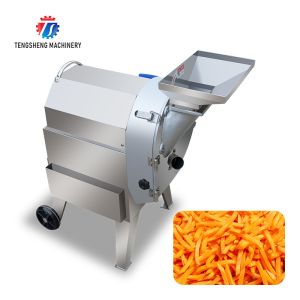 China 根Vegetable Cutting Machine Carrot Pawpaw Slicing ShreddingおよびDicing Machine supplier
