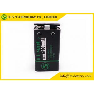 China LiMnO2 Battery 1200mah 9V battery For Smoke Detectors supplier