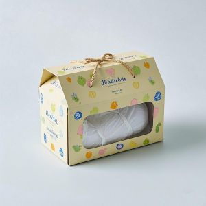 China Eco-Friendly Reusable Handmade Baby Product Carton with Window and Customizable Gift Box wholesale