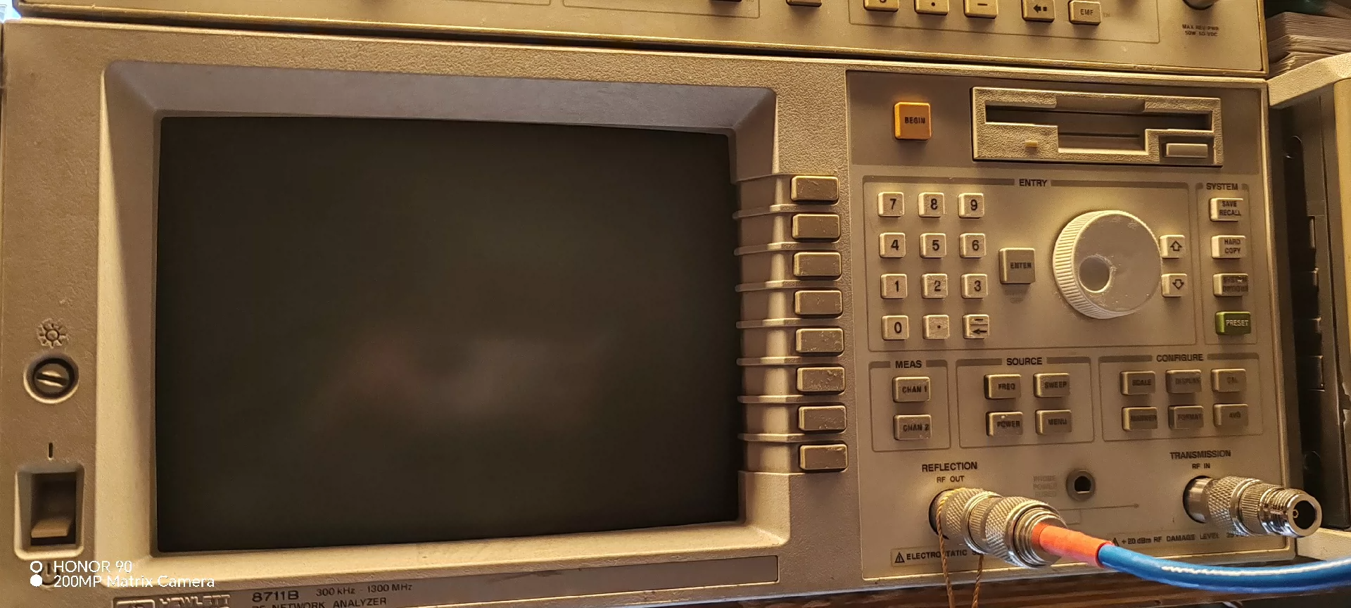 China 1.3 GHz  VNA Vector Network Analyzer Transmission Reflection Agilent 8711B wholesale