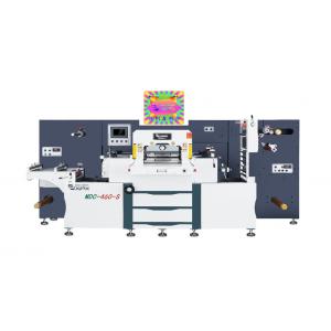 PLC Controlled Label Die Cutting Machine For Adhesive Sticker Label High Value Barcode