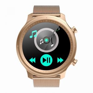 China 170mAh Round Face Smartwatches 4.2 Bluetooth Smart Wrist Watch For Men supplier