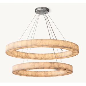 China 60 vatios de luz LED para el vestíbulo Lustrero de latón Piedra de gran tamaño supplier