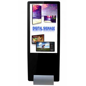 China 55inch  super slim shopping mall kiosk design narrow bezel lcd digital signage with software supplier