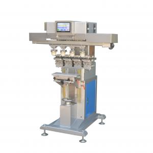 China Tagless Tampoprint 4 Color Pad Printing Machine For Nonwoven Fabric supplier