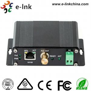 China 10 / 100 Base Ethernet To Coaxial Cable Adapter / Ethernet To Coax Media Converter supplier