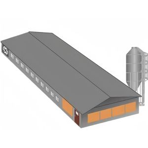 China 鶏飼育のためのプリファブリック鋼筋構造の鶏場 wholesale