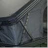 Vehicle Camping Aluminum Shell Roof Tent With Hydraulic Lever Assisted Labor-saving Opening Method And Support Logo