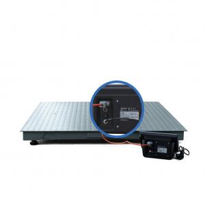 Blue Floor Weighing Scales 1 Ton Commercial Rechargeable 6V/4AH Battery