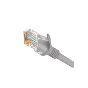 China Pure Copper 4P UTP Patch Cord with 25AWG Bare Copper Cable and 3u Gold Plated Connectors UL Certificated wholesale