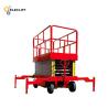 China 300kg-2000kg Mobile Scissor Lift Platform 2.5m-4m With Remote Control wholesale
