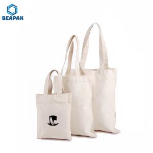 China Jute Cotton Canvas Foldable Reusable Blank Shopping Bags supplier