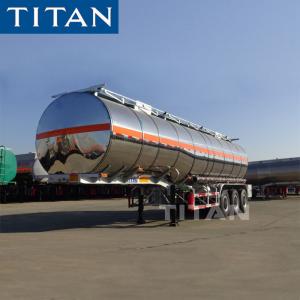 China stainless steel tanker | fuel tanker trailer for sale | 3 axle tanker trailers for sale price supplier