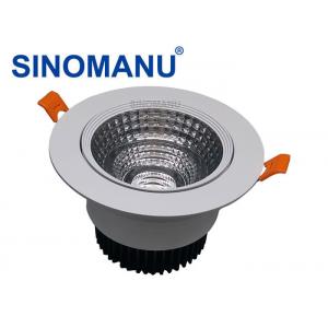 China AC220V Input LED Downlight Bulbs , Office 50 - 60 HZ LED Ceiling Downlights supplier