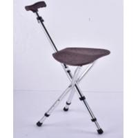 China High quality Folding walking stick seat crutch stool three legged canes for old people on sale