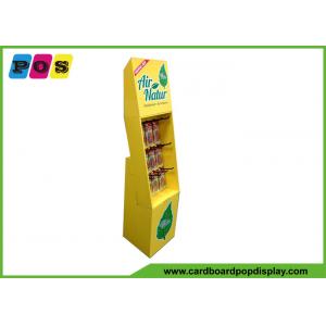 Air Freshener Peg Hook Display Rack ,  Cardboard Pop Displays With Plastic Pegs HD053