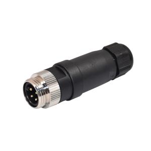 China PA circular recto Fieldbus de Pin Cable del conector de poder de PA66 Wireable 5 supplier