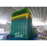 25' high tropical plam trees commercial kids inflatable water slide with double