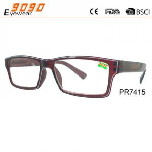 China Classic culling reading glasses with plastic frame ,spring hinge,suitable for  women supplier
