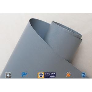 China 280G 0.25mm PVC Coated Fiberglass Fabric For Flexible Air Duct , FDA approved supplier
