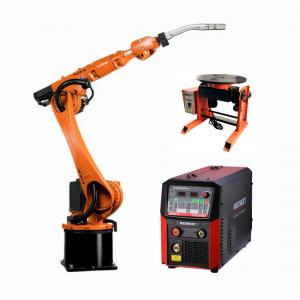 China KUKA Welding Robot Arm KR16 Industrial Robot Arm With MIG MAG Welding Machine Torch supplier