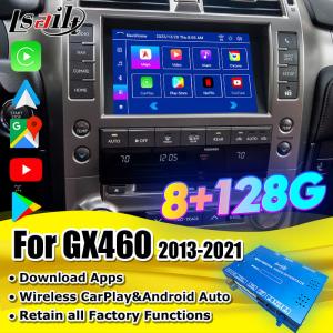 China 8+128GB Android 11 Lexus Video Interface for GX460 2014-2021 Included Wireless CarPlay, Android Auto supplier