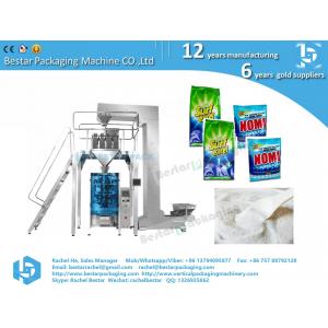 China Vertical packing machine 2kg washing powder pouch with hole wholesale