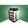 China Four Shelf Double - face - show cardboard floor display stands for Lady Bag wholesale