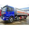 FOTON Auman Stainless Steel Oil Tanker Truck For Diesel Oil / Crude Oil